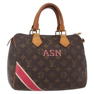 LOUIS VUITTON Monogram My LV Heritage Speedy 25 Hand Bag LV Auth 153187